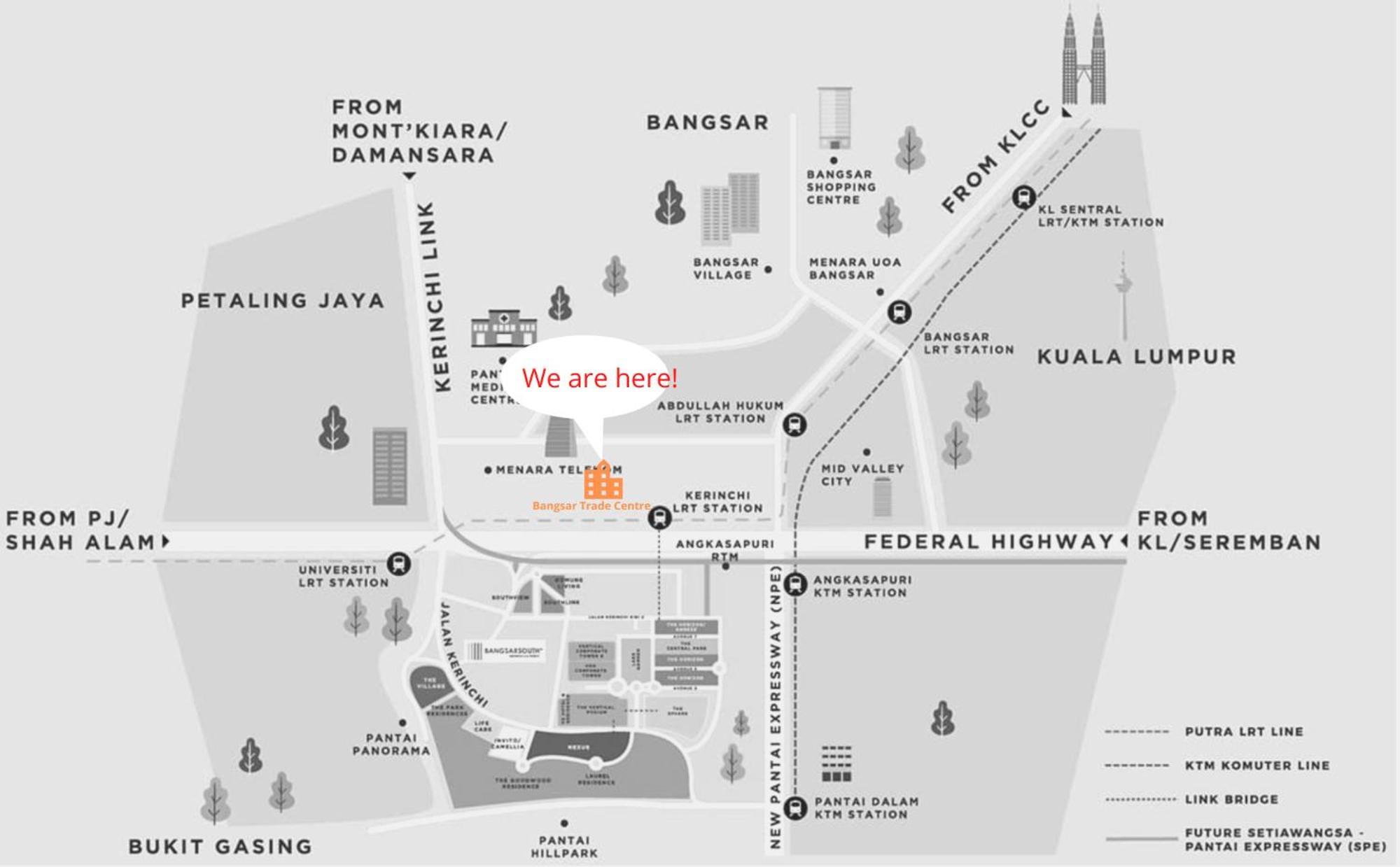 Panoramic City - Bangsar South Mid Valley Куала-Лумпур Экстерьер фото